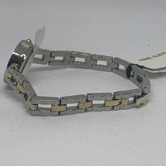 Anne Klein Ak3122 Women's Tow Tone Bracelet Analog Dial Quartz Wrist Watch GA127 - Picture 7 of 7